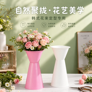 工厂直销中号/加高包花箭筒插花包花神器固定器花束内胆花店批发