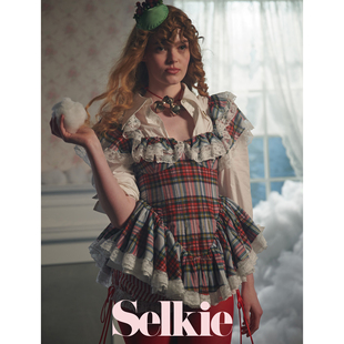 Selkie Collection 圣诞特辑|啤酒节红格子 丘比特迷你连衣裙