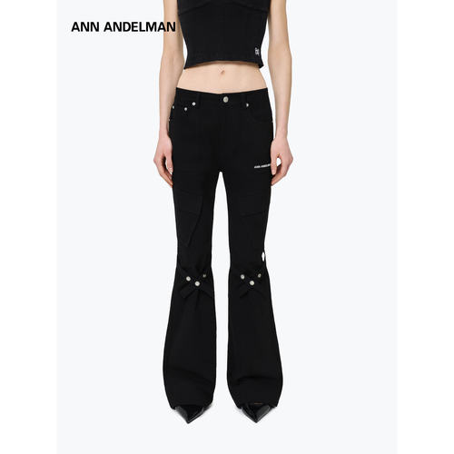 ANN ANDELMAN百搭垂感休闲长裤秋季宽松阔腿运动风直筒裤木兰授权