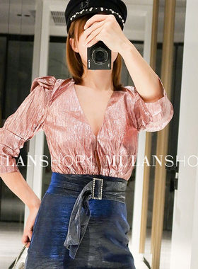 小众设计师品牌女团连衣裙半裙绿