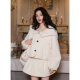 Maison 外套软糯云朵包 标大翻领修饰短款 Wester25秋季 米白色袖