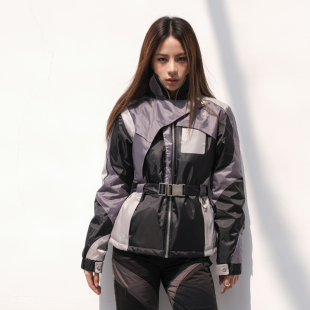 新款 EMIL HELIOT 机能交叠拼接拼色派克连帽夹克外套 国现