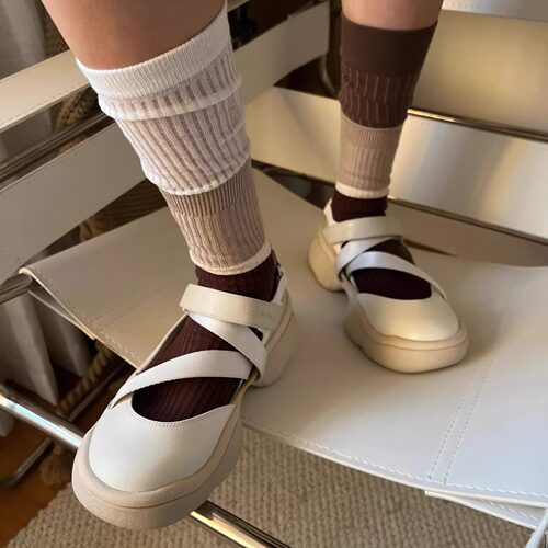 明星同款lost in echo2F春夏新品异形厚底增高休闲户外运动凉鞋