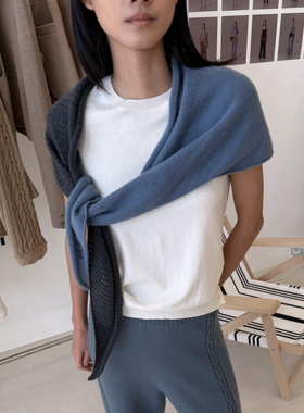 o cloche code 25年 羊绒双拼三角巾_90美利奴羊毛10%弹力纤维