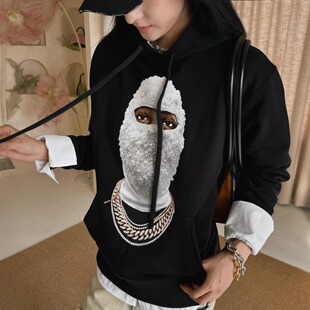 【3折清货】IH NOM UH NIT 怪奇物语黑色珍珠蒙面人侃爷卫衣