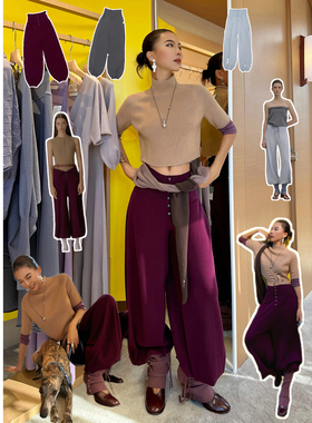 o cloche code 25年秋季 高腰灯笼裤_Highrise Lantern Pants