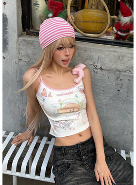 13DE MARZO 2026SS 春夏新款 Doozoo系列 电音小熊涂鸦背心