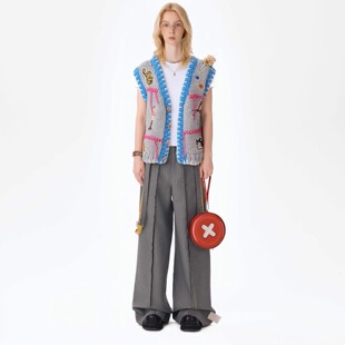 13DE MARZO 2025AW秋冬新款 手工玩家系列 裁缝小熊纽扣包