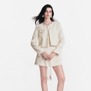 小香风绣花外套 25AW 绣花背心连衣裙 Vevina Diana