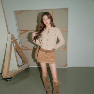 颗粒绒小香上衣 2025AW新款 OLIVIA DUO