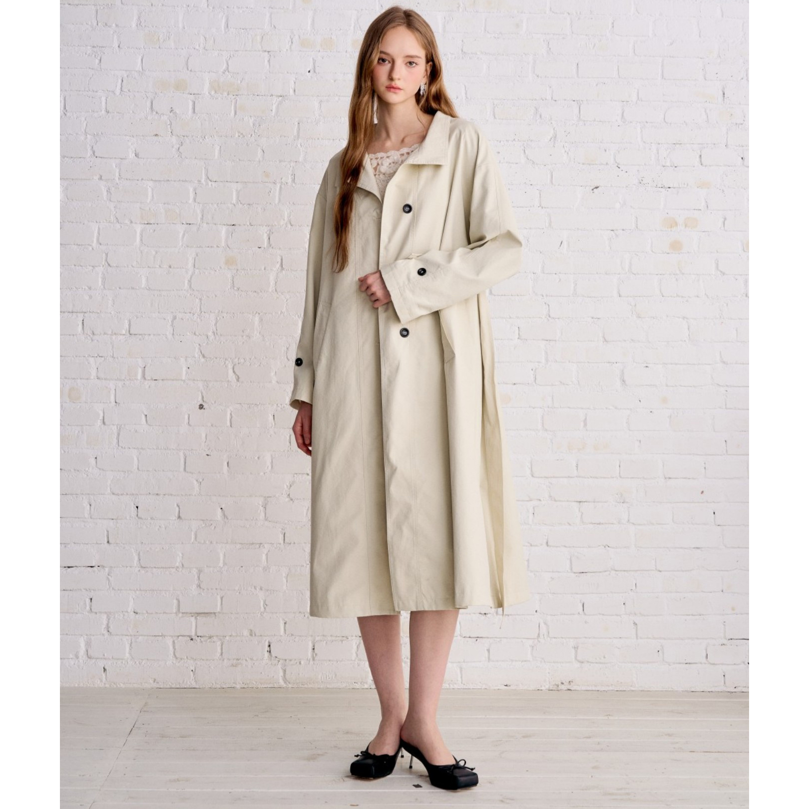 Aimme sparrow25FW Kendall Jenner系列延展时髦复古风衣外套