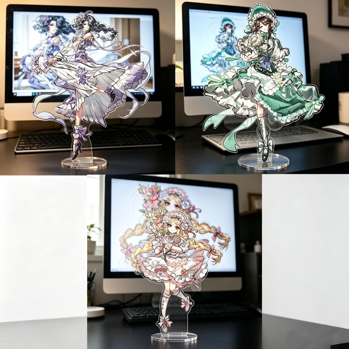 第五人格周边自制渔女小女孩园丁亚克力桌面摆件绝美立牌收藏礼品图片