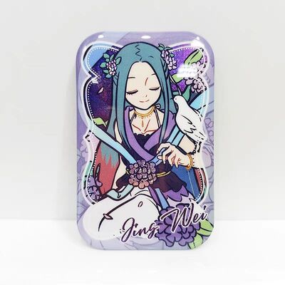 非人哉花神系列马口铁方形徽章