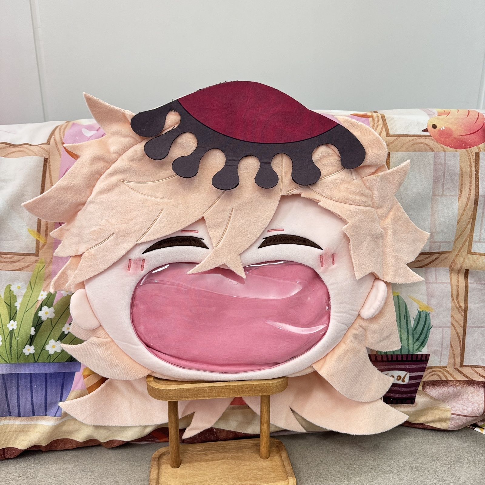 鬼灭之刃动漫周边童磨痛包