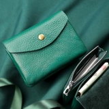 Мужской маленький ультратонкий картхолдер, из натуральной кожи