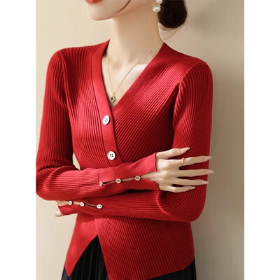 其他KINGBALSAM/晶巴茵套头V领