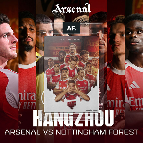 AFTV杭州站纪念卡阿森纳 AFSTORE原创设计球星卡足球收藏原封卡砖