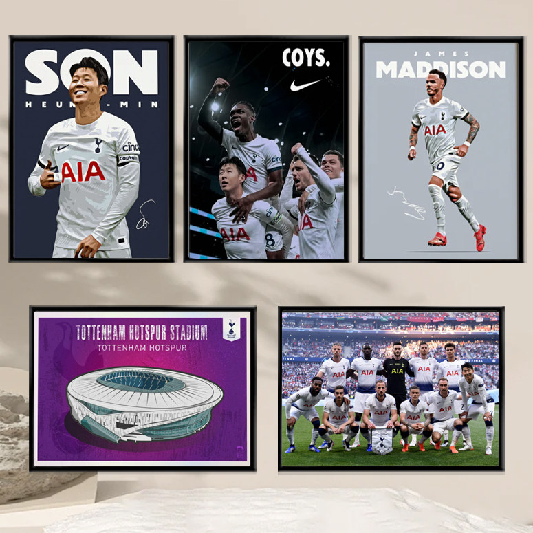 热刺装饰画相框海报挂画铝合金实木照片墙摆挂框摆件壁画