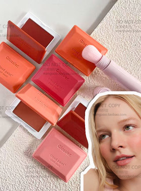 小众 新品Glossier Cloud Paint Plush 丝绒腮红盘 质地柔和 哑光