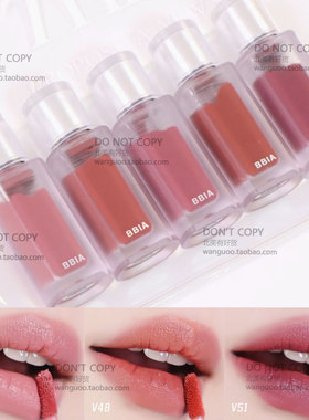 保税现货 BBIA韩国mlbb哑光天鹅丝绒唇釉 持久哑光雾面易上色