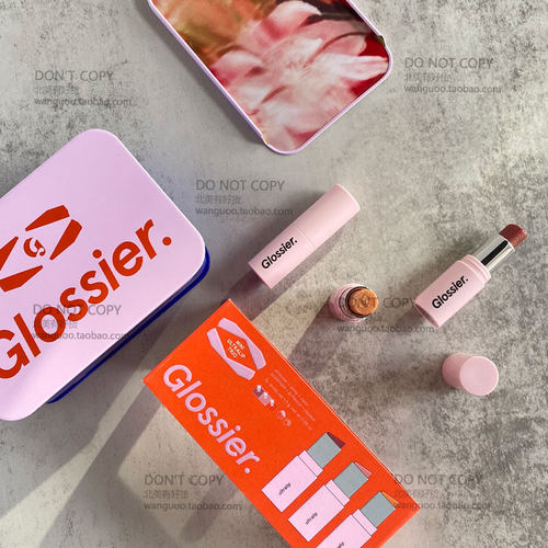 glossier迷你口红唇膏3件套装