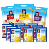 桂格即食醇香冲饮燕麦片540g 2牛奶红枣紫薯营养谷物早餐代餐麦片