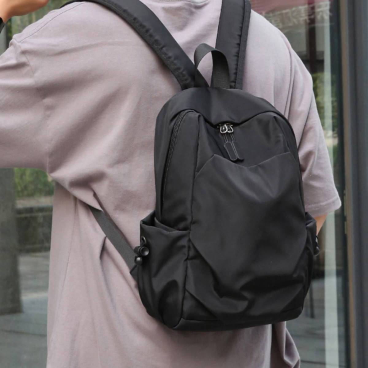 迷你双肩包男小号潮流防水轻便书包女生小揹