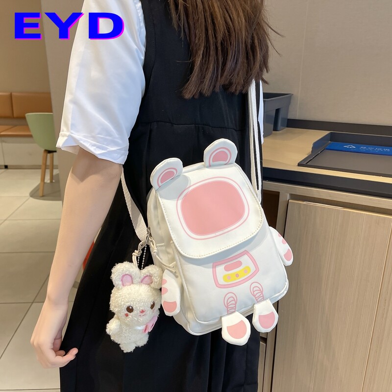 女童包包2026新款可爱学生网红女孩大童小揹包儿童斜揹包女生斜挎