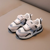 Демисезонная спортивная обувь для мальчиков, сетчатая дышащая повседневная обувь для отдыха для девочек, детские туфли, мягкая подошва