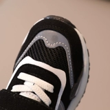 Демисезонная спортивная обувь для мальчиков, сетчатая дышащая повседневная обувь для отдыха для девочек, детские туфли, мягкая подошва