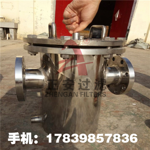 篮式过滤器DN100/DN125_不锈钢篮式过滤器_毛发收集过滤器 厂家