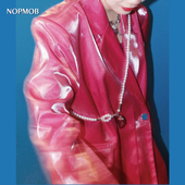 NOPMOB 人间水蜜桃粉色湖泊亮闪闪偏光复古设计感时髦宽松西装 女