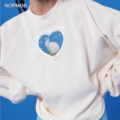 奶乎乎蝙蝠袖加厚卫衣NOPMOB宽松