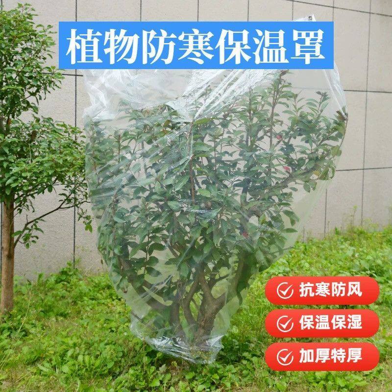植物防寒保暖罩花卉绿植盆栽加厚保温膜袋花草保护树木防冻塑料袋
