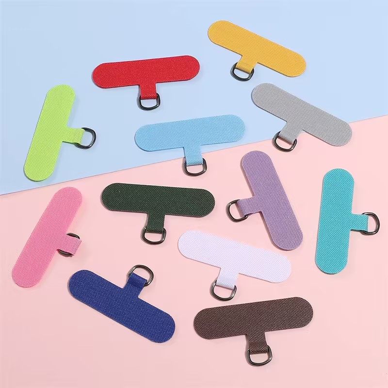 牛津布挂绳垫片手机挂绳贴片手工diy饰品配件防丢连接夹片高品质