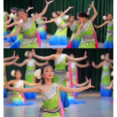 彩云之南花儿女儿童傣族