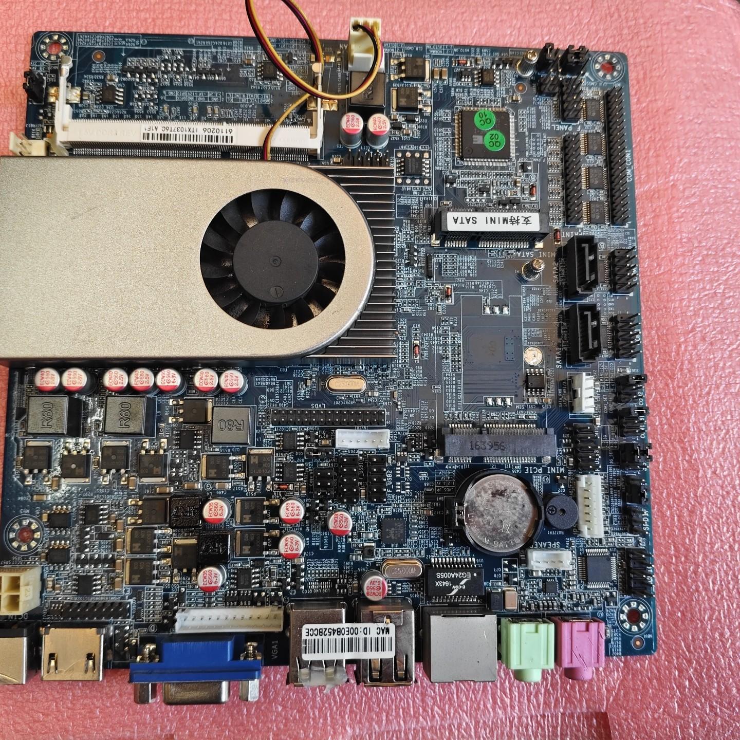 五十多片ITX-1037T-6C8U 工控主板