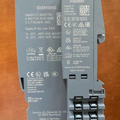 6ES7510-1DJ01-00 CPU处理器 实