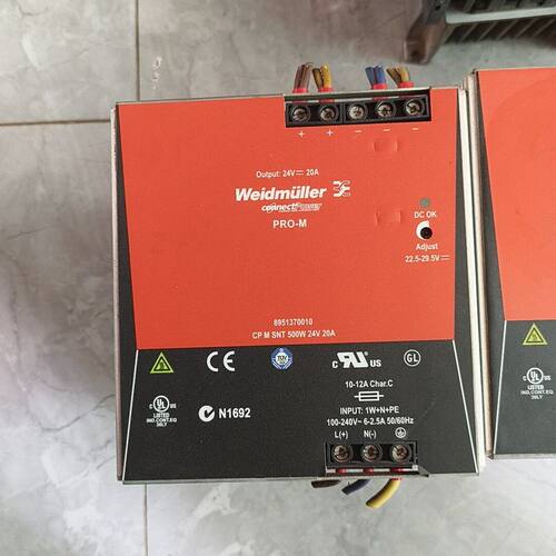 魏德米勒电源CP M SNT 500W 36V13.5A