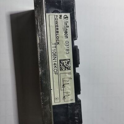 英飞凌可控硅模块 型号TT106N14KOF。Powerbl