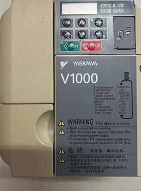 CIMR-VB4A0004BBA  拆机安川变频器V10