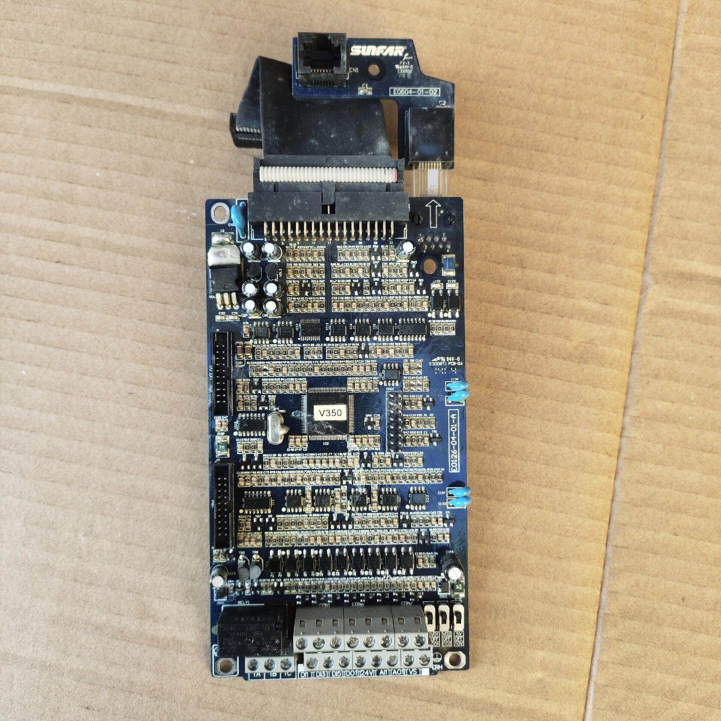 四方变频器V350-4T0075主板