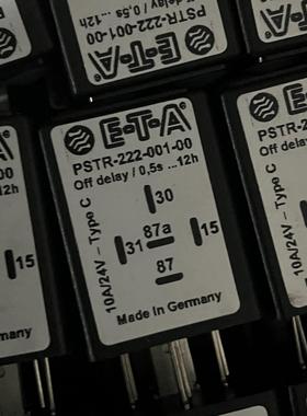 ETA继电器PSTR-222-001-00 德国 10A