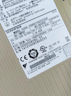 安川400W伺服驱动器  SGDV-2R8A01B00200