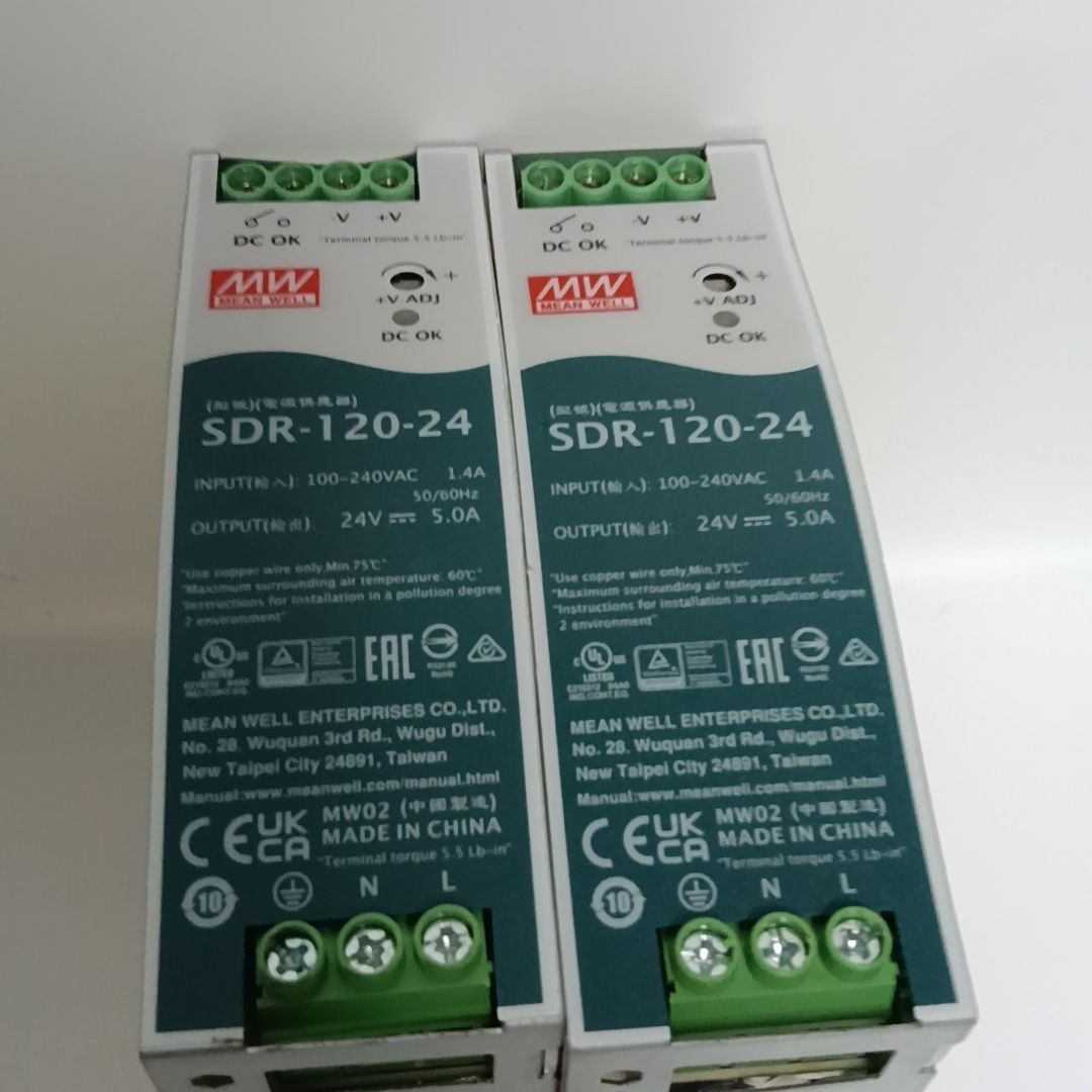 明纬导轨电源SDR-120-24