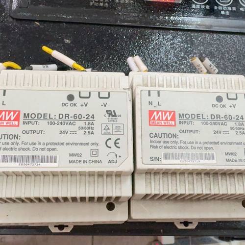 明纬MEAN WELL DR-60-24导轨式开关电源