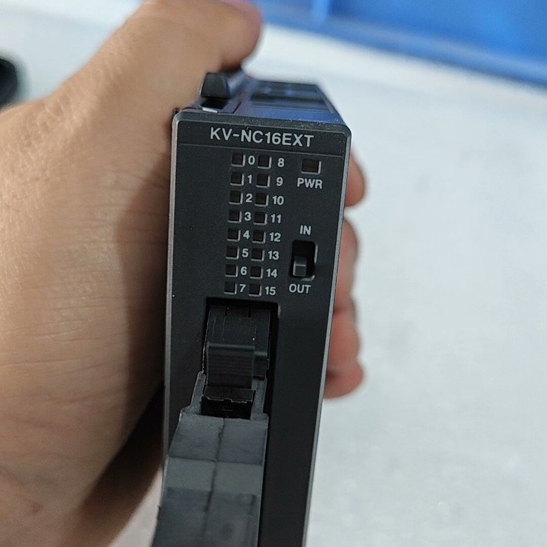 拆机PLC扩展模块型号KV-NC16EXT功能包好