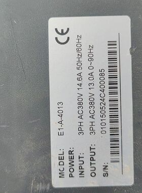 变频器E1-A-4013主板PG板
