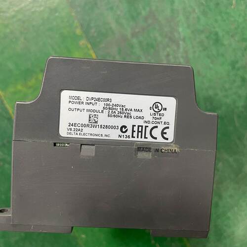 台达PLC可编程控制器 DVP24EC00R3 功能完好 质