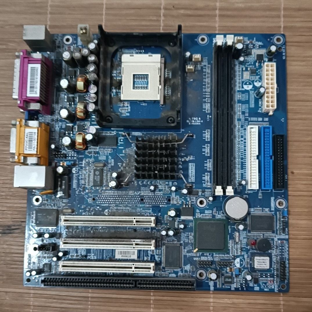 联想845主板P7L/C主板4板478针带ISA插槽